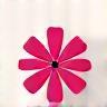 Abstract flower icon representing branding