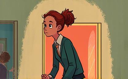 Example of a custom illustration with unique character design