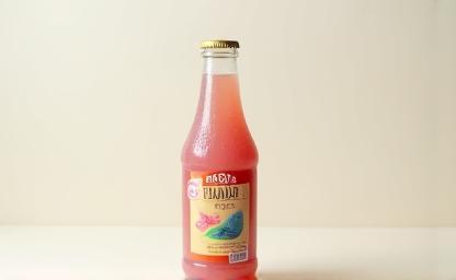 Example of modern product packaging design for a beverage bottle